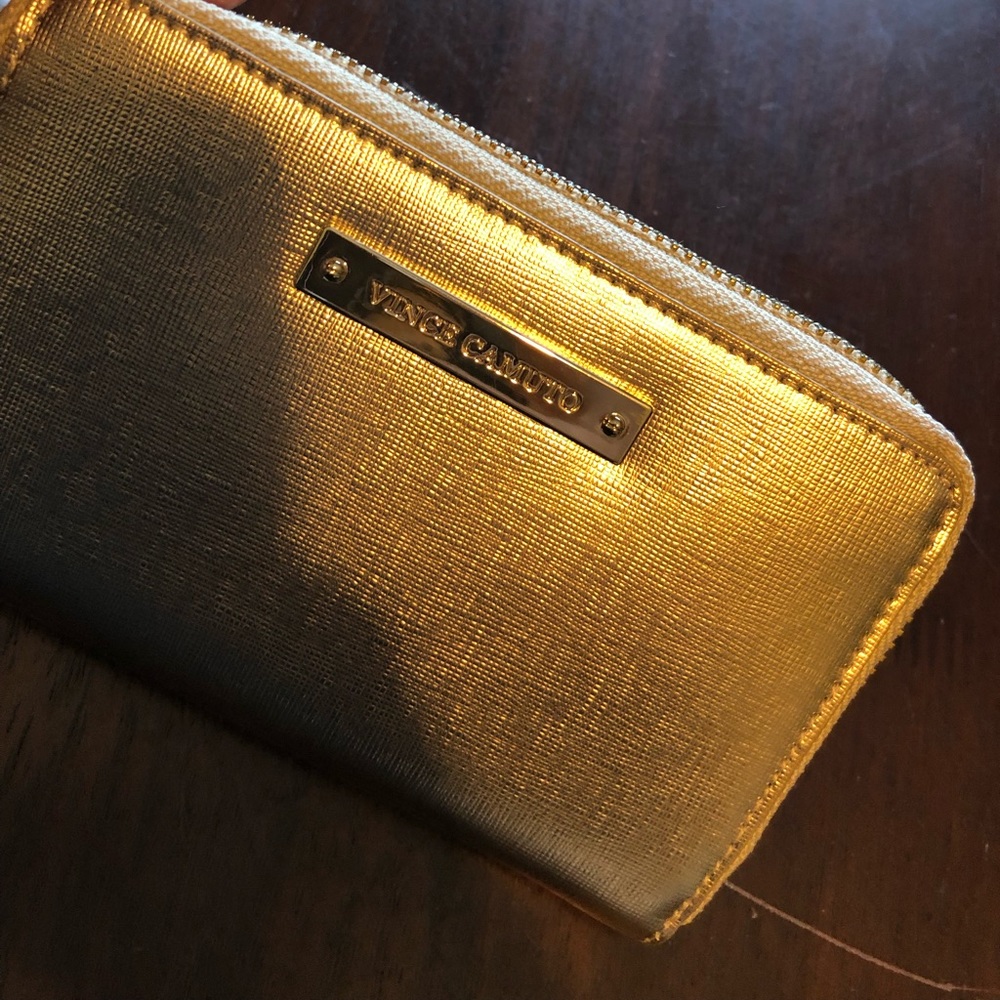 Gold Vince Camuto Wallet